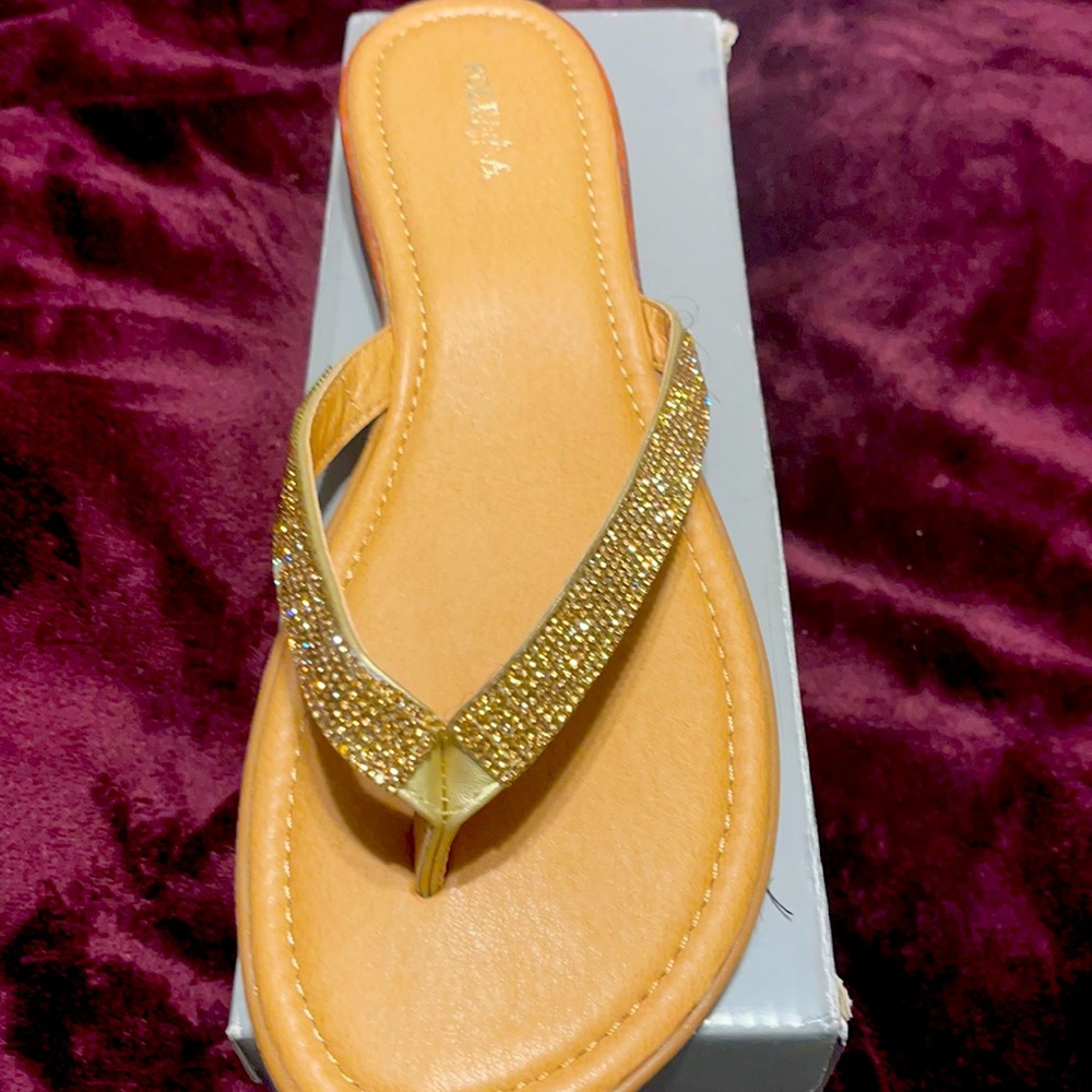 Gold Sandals